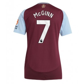 Aston Villa John McGinn #7 Domaci Dres za Ženska 2024-25 Kratak Rukavima